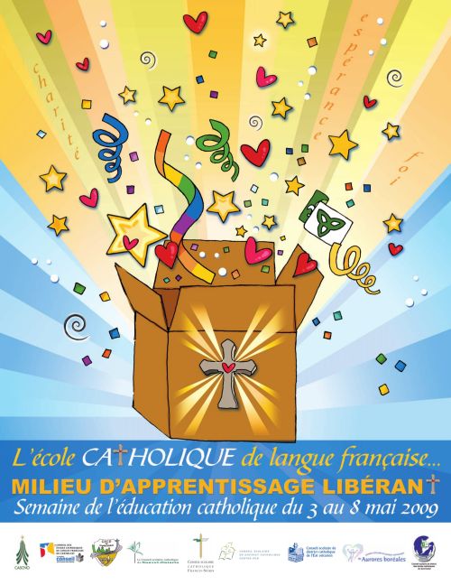 Affiche-th�me de la Semaine de l'�ducation 2009